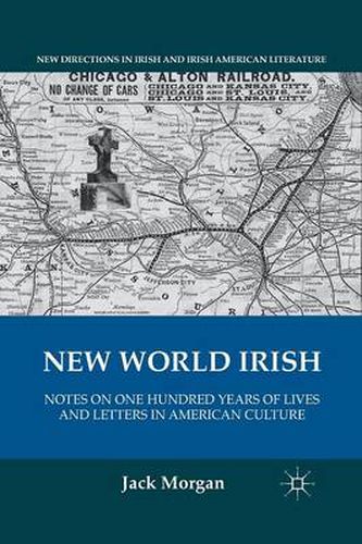 Cover image for New World Irish: Notes on One Hundred Years of Lives and Letters in American Culture