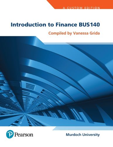 Cover image for Introduction to Finance BUS140