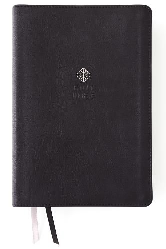 Cover image for NIV, Men's Devotional Bible, Large Print, Leathersoft, Black, Comfort Print