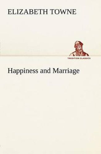 Cover image for Happiness and Marriage
