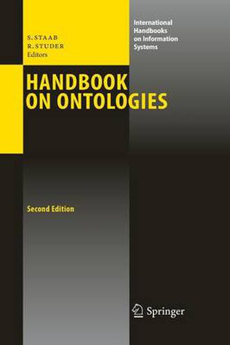 Cover image for Handbook on Ontologies