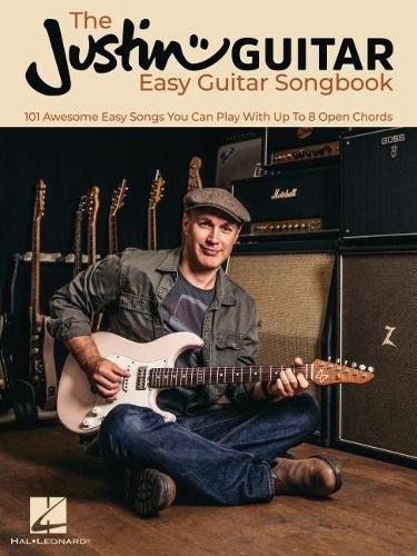 Cover image for The JustinGuitar Easy Guitar Songbook