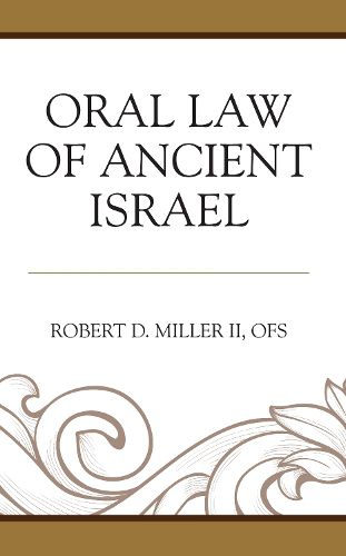 Cover image for Oral Law of Ancient Israel