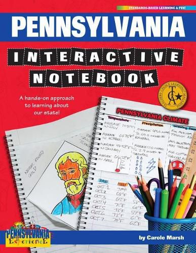 Cover image for Pennsylvania Interactive Notebook: A Hands-On Approach to Learning about Our State!