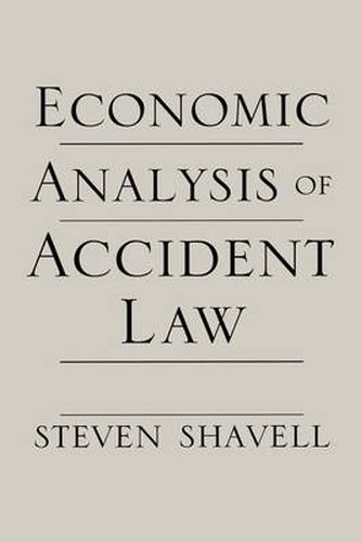 Cover image for Economic Analysis of Accident Law