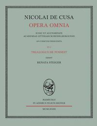 Cover image for Nicolai de Cusa Opera omnia / Nicolai de Cusa Opera omnia