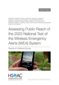 Cover image for Assessing Public Reach of the 2023 National Test of the Wireless Emergency Alerts (Wea) System