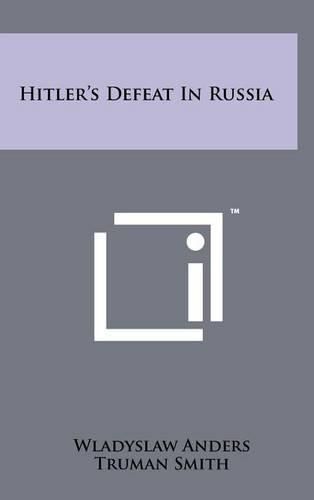 Cover image for Hitler's Defeat in Russia