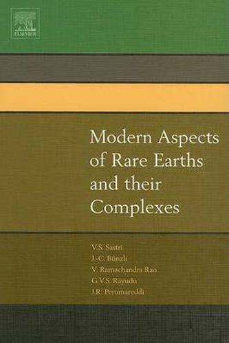 Cover image for Modern Aspects of Rare Earths and their Complexes