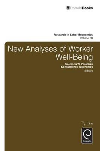 Cover image for New Analyses in Worker Well-Being