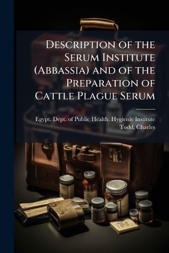 Cover image for Description of the Serum Institute (Abbassia) and of the Preparation of Cattle Plague Serum
