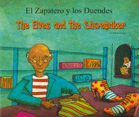 Cover image for The Elves and the Shoemaker (English/Spanish)