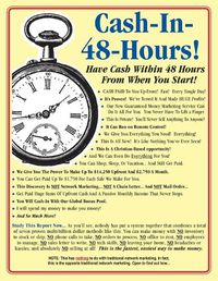 Cover image for Cash-In-48-Hours!