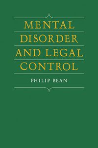 Cover image for Mental Disorder and Legal Control