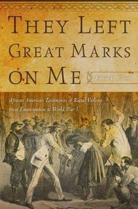 Cover image for They Left Great Marks on Me: African American Testimonies of Racial Violence from Emancipation to World War I