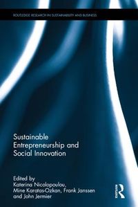 Cover image for Sustainable Entrepreneurship and Social Innovation