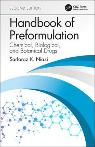 Cover image for Handbook of Preformulation: Chemical, Biological, and Botanical Drugs, Second Edition