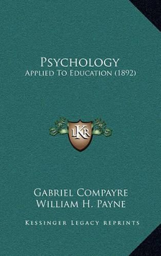 Psychology: Applied to Education (1892)