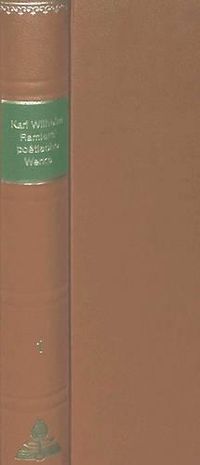 Cover image for Poetische Werke: Faksimile-Druck Nach Der Ausgabe Des Anton Pichler Verlages, Wien, 1801. Teil 1. Lyrische Gedichte, 360 S. Mit Bild - Teil 2. Vermischte Gedichte, 412 S. Mit Bild