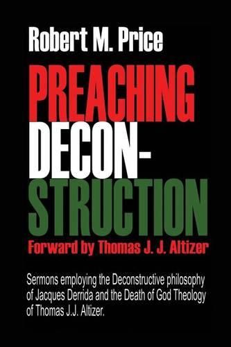 Cover image for Preaching Deconstruction