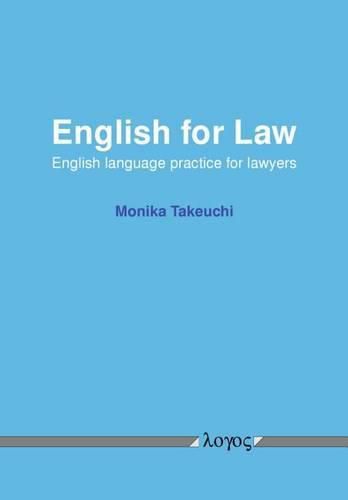 Cover image for English for Law: English Language Practice for Lawyers