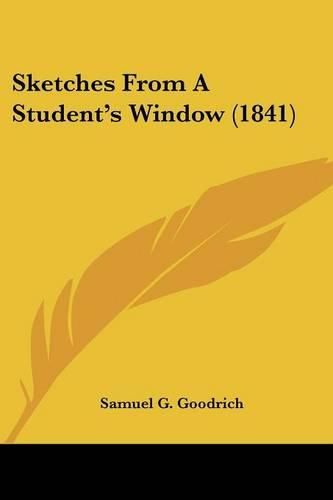 Cover image for Sketches from a Student's Window (1841)