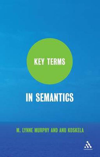 Cover image for Key Terms in Semantics