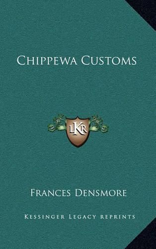 Cover image for Chippewa Customs