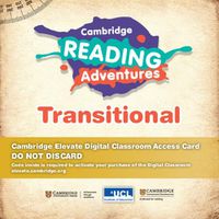 Cover image for Cambridge Reading Adventures Green to White Bands Transitional Digital Classroom Access Card (1 Year Site Licence)