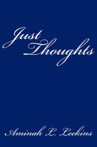 Cover image for Just Thoughts