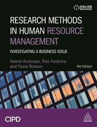 Cover image for Research Methods in Human Resource Management: Investigating a Business Issue