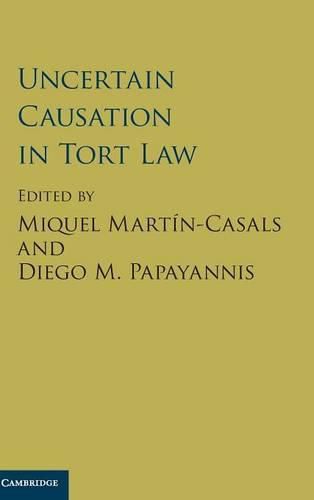 Cover image for Uncertain Causation in Tort Law