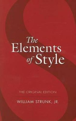 Cover image for The Elements of Style