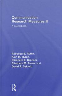 Cover image for Communication Research Measures II: A Sourcebook