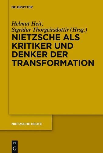 Cover image for Nietzsche als Kritiker und Denker der Transformation