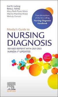 Cover image for Mosby's Guide to Nursing Diagnosis, 6th Edition Revised Reprint with 2021-2023 NANDA-I (R) Updates