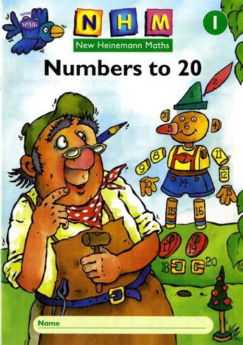 Cover image for New Heinemann Maths Year 1, Number to 20 Activity Book (single)