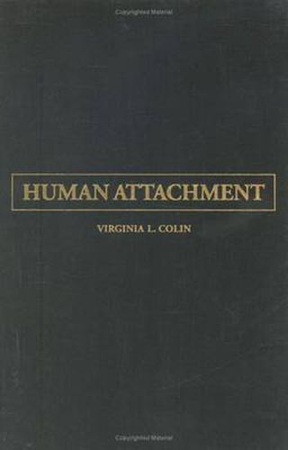 Cover image for Human Attachment