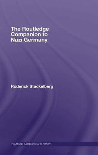 Cover image for The Routledge Companion to Nazi Germany