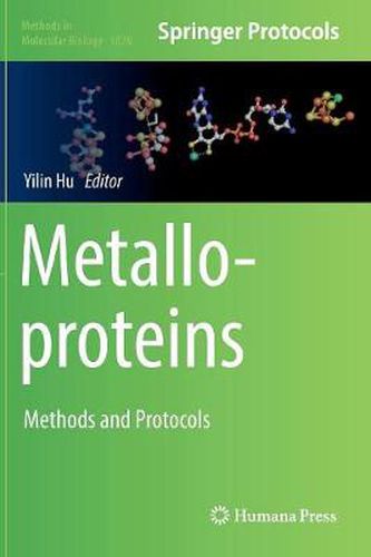 Cover image for Metalloproteins: Methods and Protocols