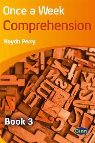 Cover image for Once a Week Comprehension Book 3 (International)