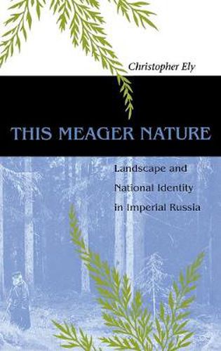 Cover image for This Meager Nature: Landscape and National Identity in Imperial Russia