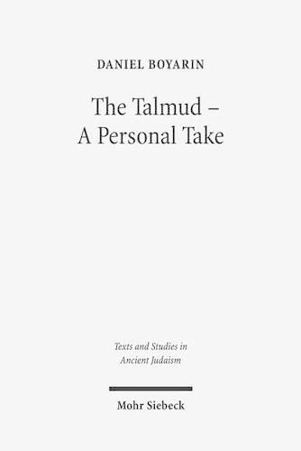 Cover image for The Talmud - A Personal Take: Selected Essays