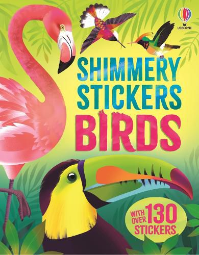 Cover image for Shimmery Stickers Birds