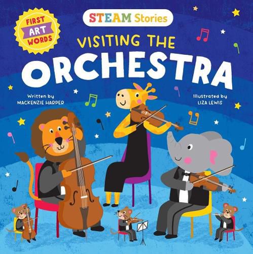 Cover image for Steam Stories Visiting the Orchestra: First Art Words