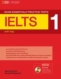 Cover image for Exam Essentials Practice Tests: IELTS 1 with Key and Multi-ROM