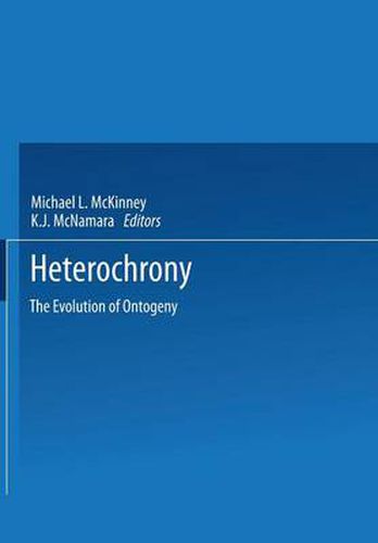 Cover image for Heterochrony: The Evolution of Ontogeny