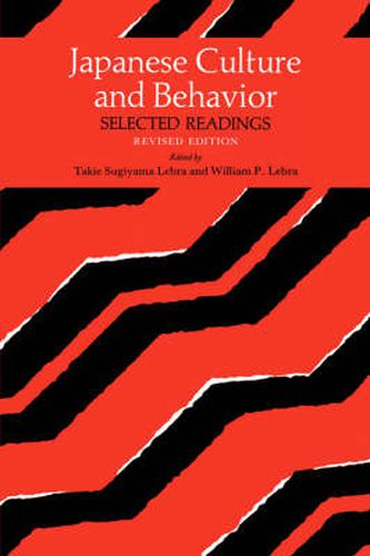 Cover image for Japanese Culture and Behaviour: Selected Readings