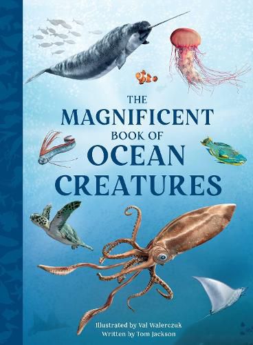 Cover image for The Magnificent Book of Ocean Creatures