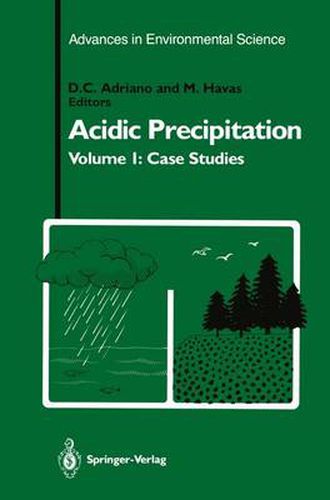 Cover image for Acidic Precipitation: Case Studies